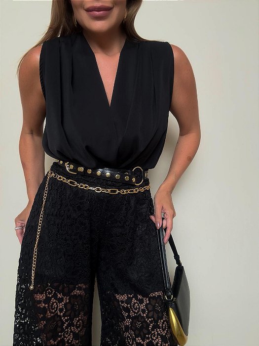 Body Transpassado Leonie Preto