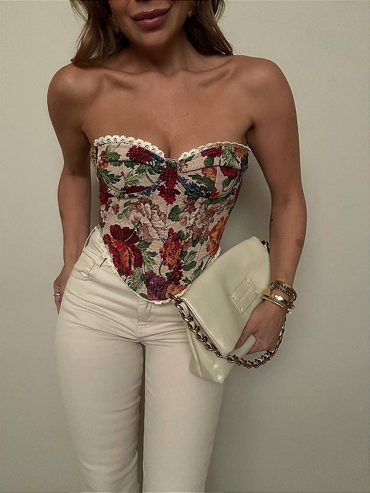 Bolsa Courino Bege Creme