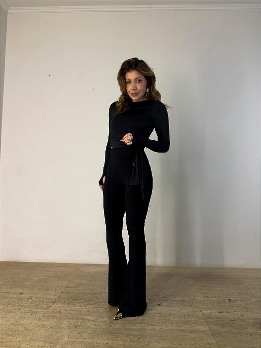 Calça Flare Ravello Preta