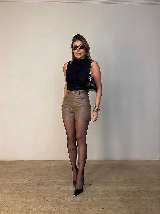 Blusa Tule Colcci Preta