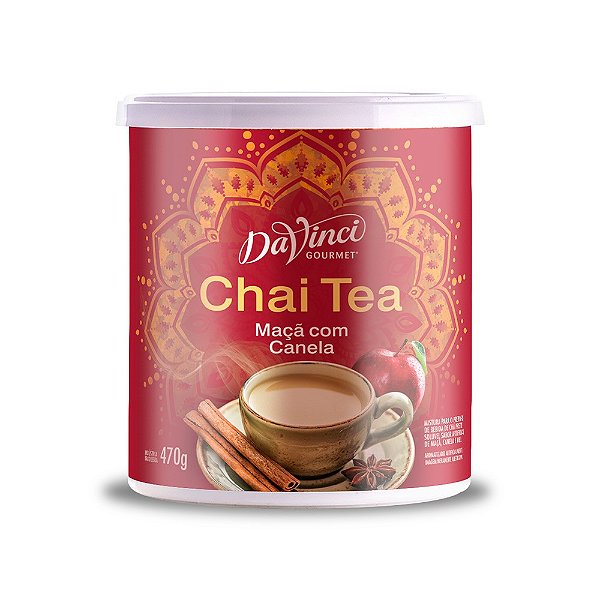 Chai Tea DaVinci Maçã e Canela 470g