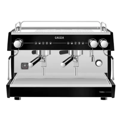 Máquina de Café Espresso Vetro 2 Grupo Profissional 220V Preta