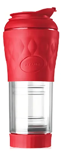 Cafeteira Portátil Pressca Vermelha 350 ml