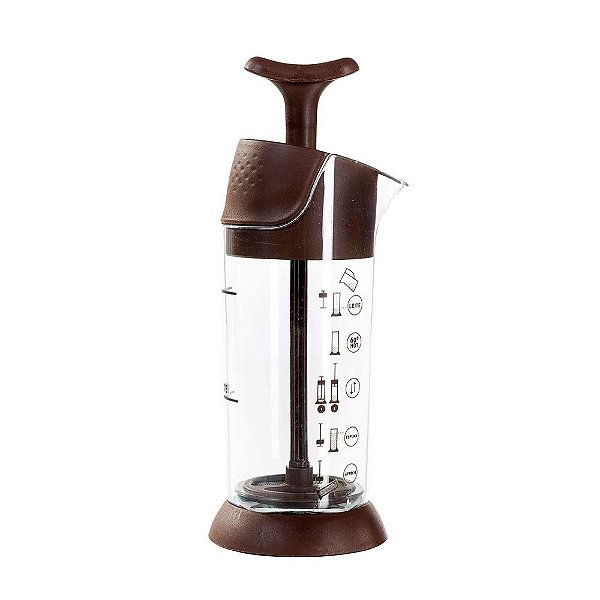 Espumador de Leite Pressca Marrom 100 ml