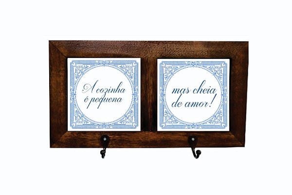 Quadro cabideiro duplo - Cozinha
