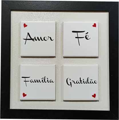Quadro de azulejo Decor - Família