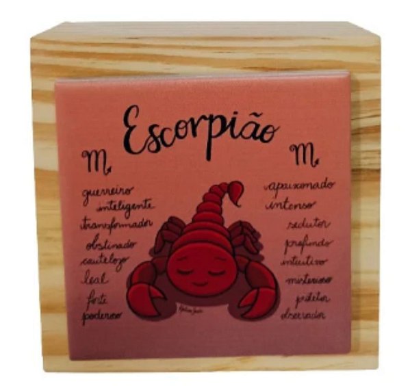 Cubo Signo Escorpião
