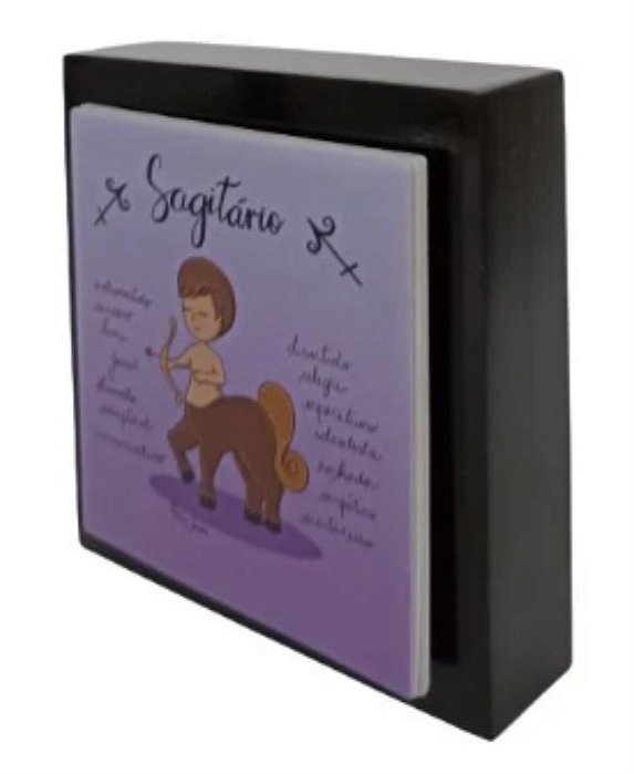 Cubo Preto Signo Sagitário