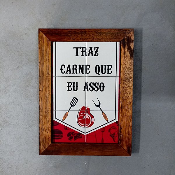 Quadro de azulejo - Asso