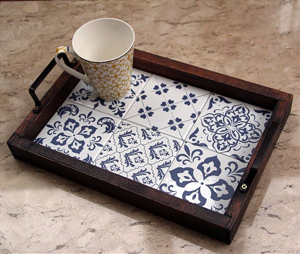 Bandeja de Azulejo - Azulejos Português