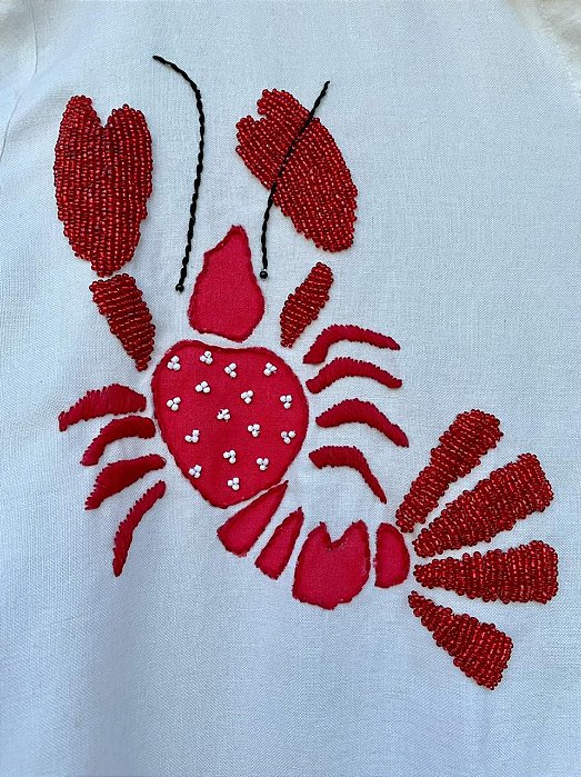 Chemise Lagosta Vermelha