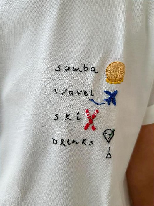 Camiseta My Words Branca