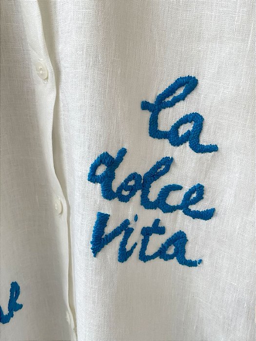 Camisa Branca Ciao Bella