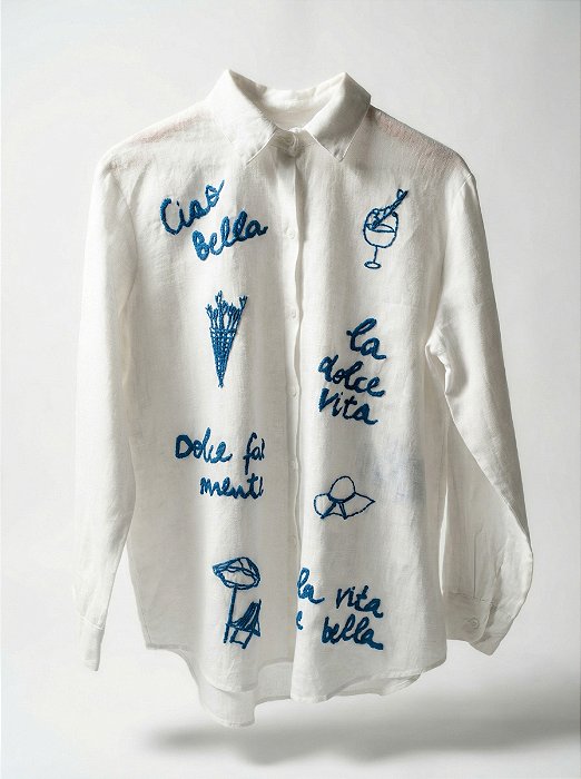 Camisa Branca Ciao Bella