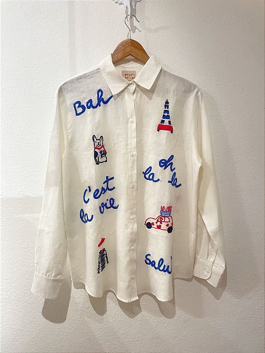 Camisa C'est la Vie