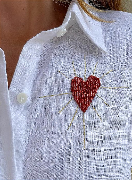 Camisa Manga Curta Hearts