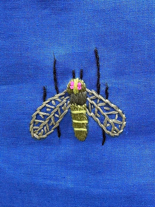 Vestido Bia Bee azul