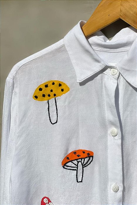 Camisa Cogumelos