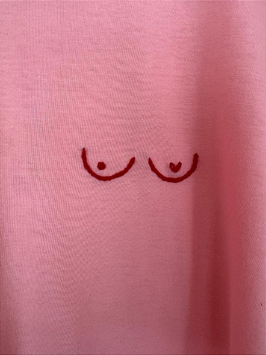 Camiseta Self Love Rosa