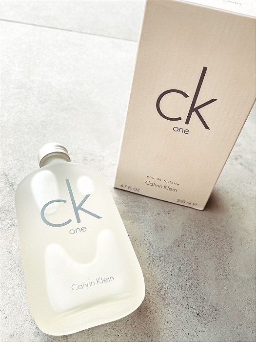 CK One Calvin Klein, Eau de Toilette unissexo 200 ml