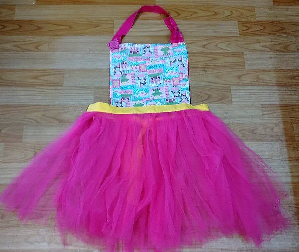 saia de tule de amarrar