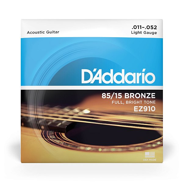 ENCORD VIOLÃO AÇO 011 - D'ADDARIO EZ910B