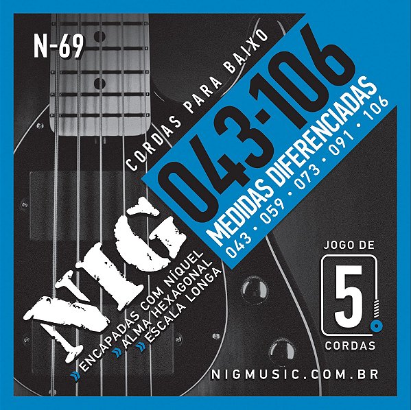 ENCORD BAIXO 5 CDS - NIG N69