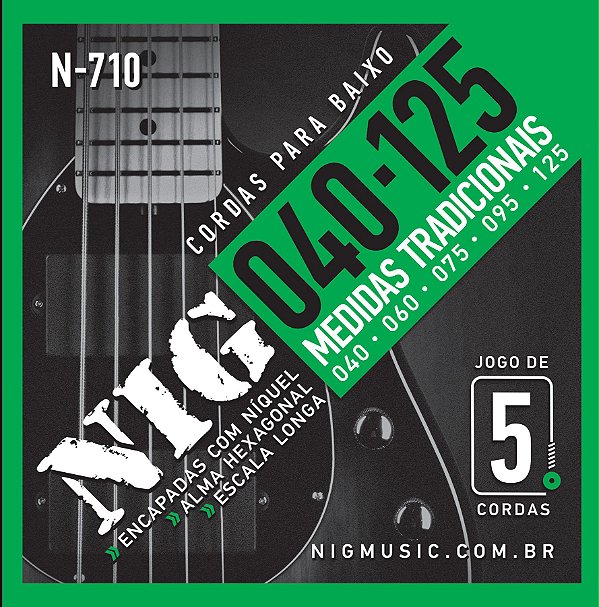 ENCORD BAIXO 5 CDS - NIG N710