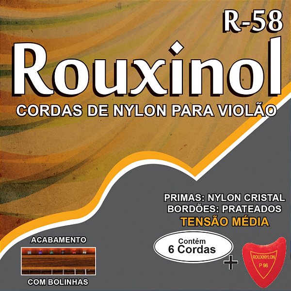 ENCORD VIOLÃO NY - ROUXINOL R58