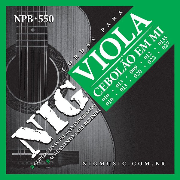 ENCORD VIOLA CAIPIRA - NIG NPB550