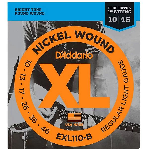 ENCORD GUITARRA 010 - D'ADDARIO EXL110B