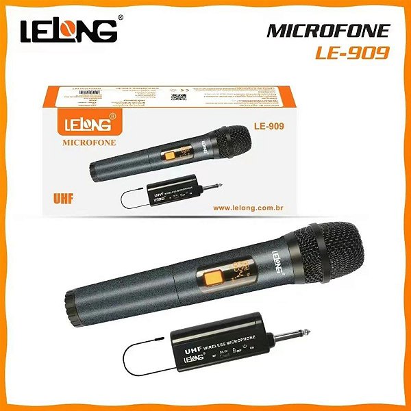 MICROFONE SEM FIO - LELONG LE909