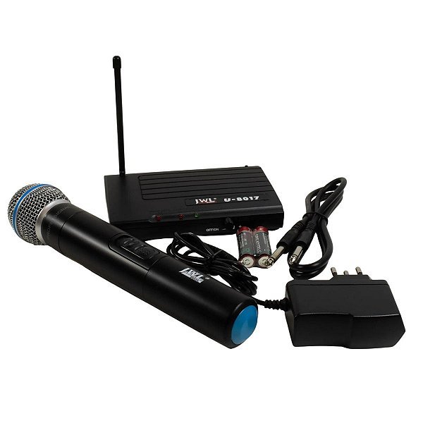 MICROFONE S/ FIO - JWL U-8017