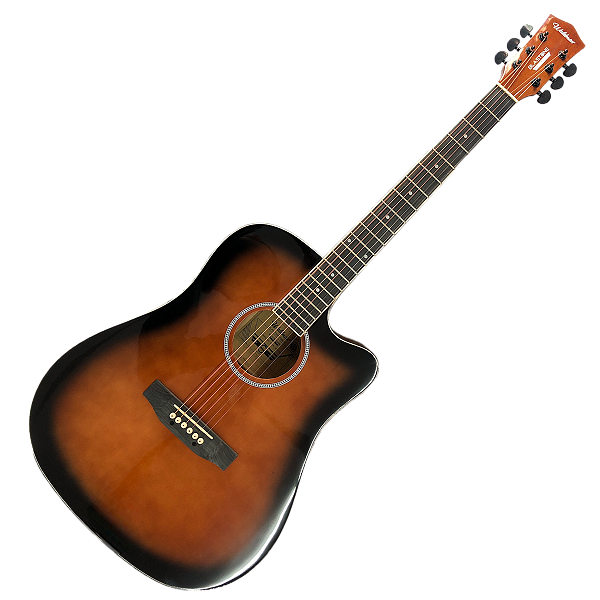 VIOLAO ELETRICO FOLK - WALDMAN DCE141DSB