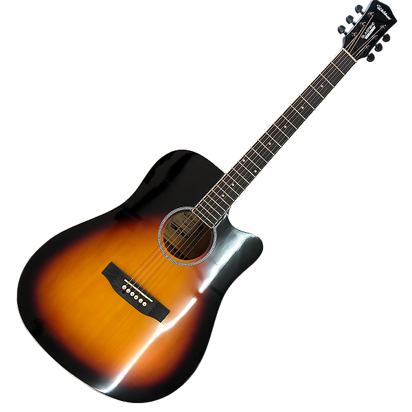 VIOLAO ELETRICO FOLK - WALDMAN DCE141VS