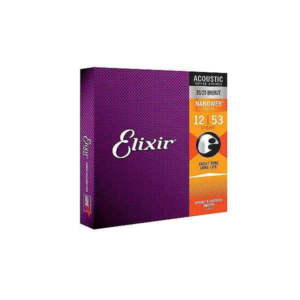 ENCORD VIOLÃO AÇO 012 - ELIXIR