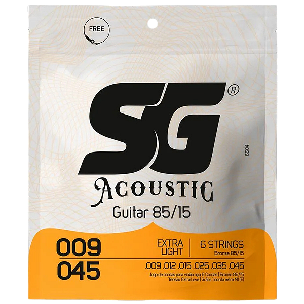 ENCORD VIOLÃO AÇO 09 - SG