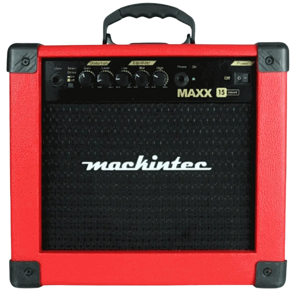 AMP GUITARRA - MACKINTEC MAXX 15 VERMELHO