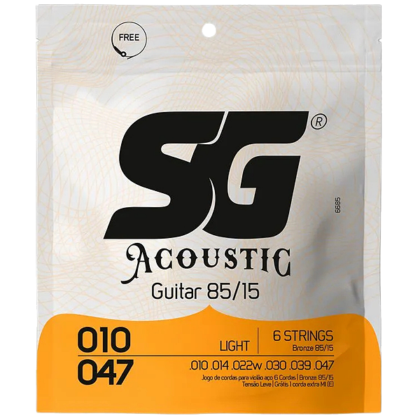 ENCORD VIOLÃO AÇO 010 - SG