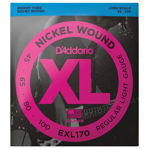 ENCORD BAIXO 4 CDS 0.45 - D'ADDARIO EXL170