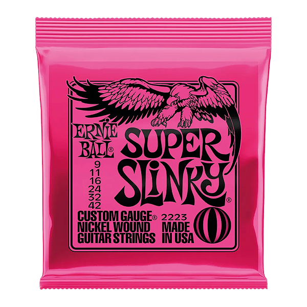 ENCORD GUITARRA 09 - ERNIE BALL NIQUEL