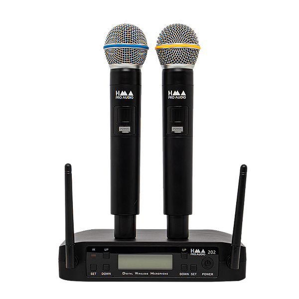 MICROFONE SEM FIO - HMA 202
