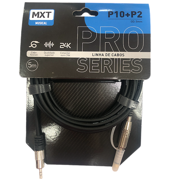CABO P2 X P10 MONO 5M - MXT PRO