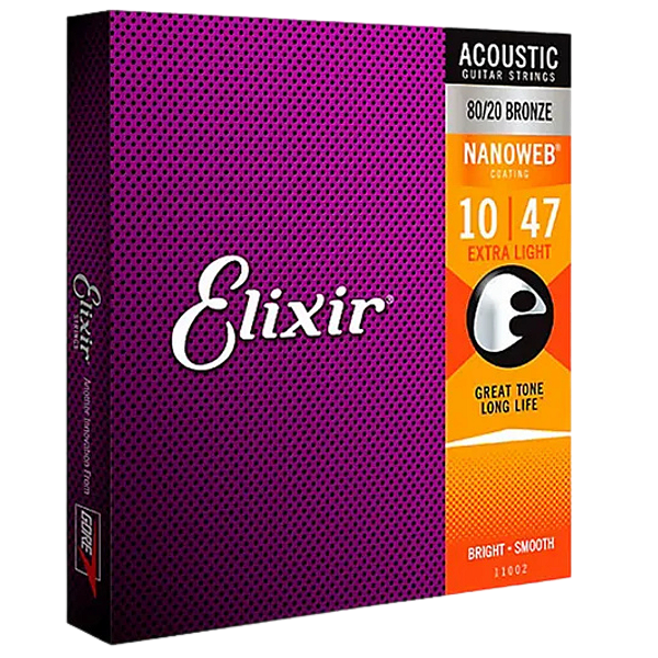 ENCORD VIOLÃO AÇO 010 - ELIXIR BRONZE