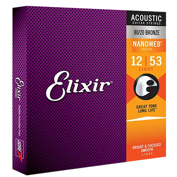 ENCORD VIOLÃO AÇO 012 - ELIXIR BRONZE