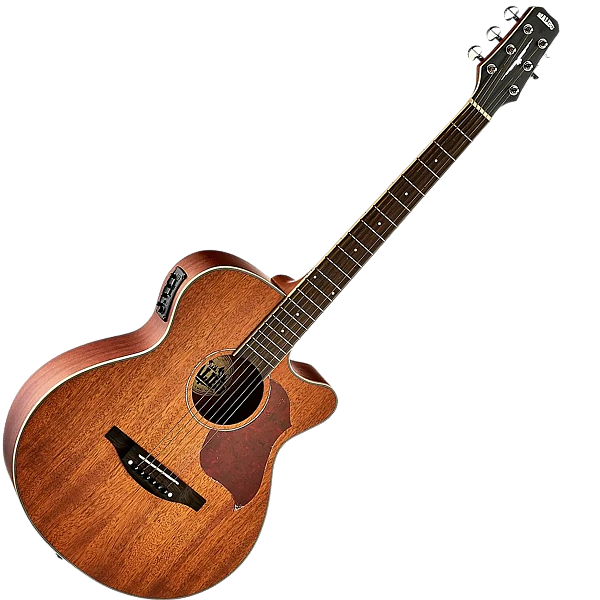 VIOLÃO PROF MINI JUMBO MOGNO ST - EVEREST MALIBU