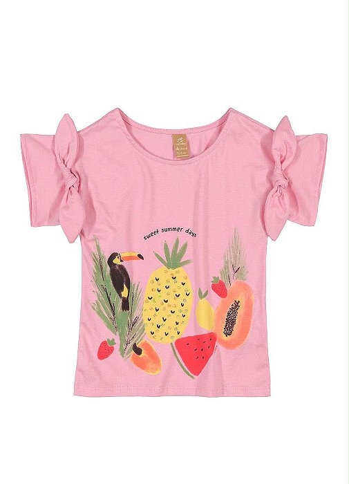 Blusa de Manga Curta Up Baby