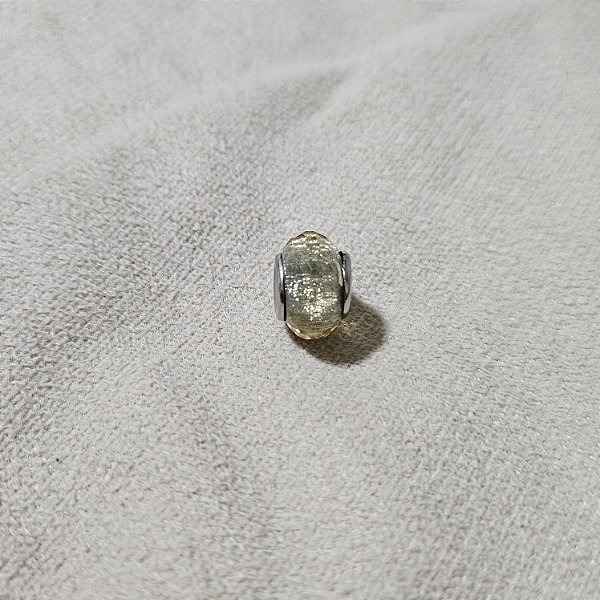 Berloque Rolo Cristal Amarelo