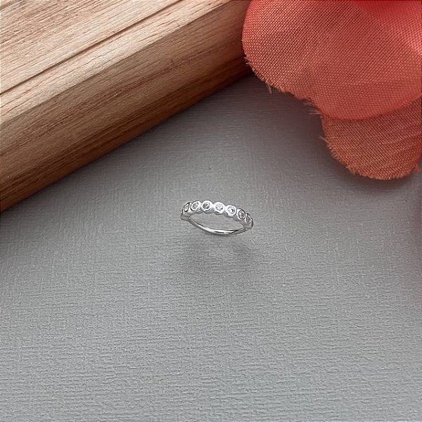 Piercing Argola Cartilagem Cristal