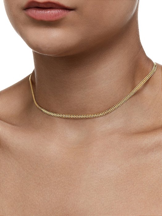 Choker Malha Trabalhada